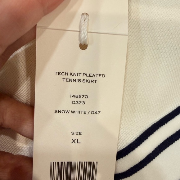 NWT – Tory Burch Box Pleat Tech Knit Tennis Skirt – Size X-Large - Picture 14 of 14